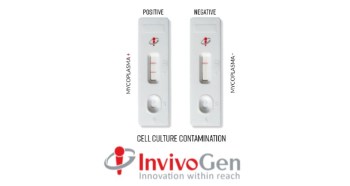 MycoStripTM Novelty from InvivoGen, rapid test to detect cell culture contamination
simple, rapid, clear, specific, sensitive